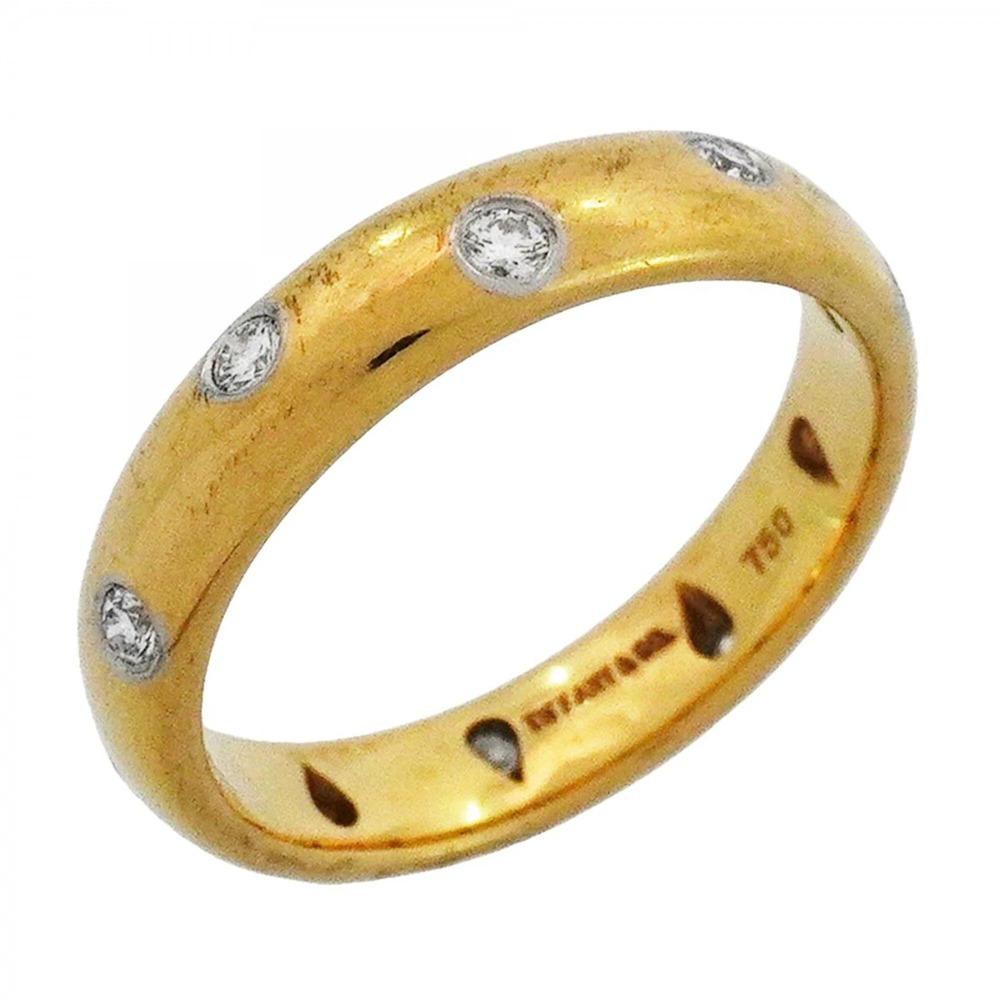 TIFFANY 18k Gold Diamond Ring